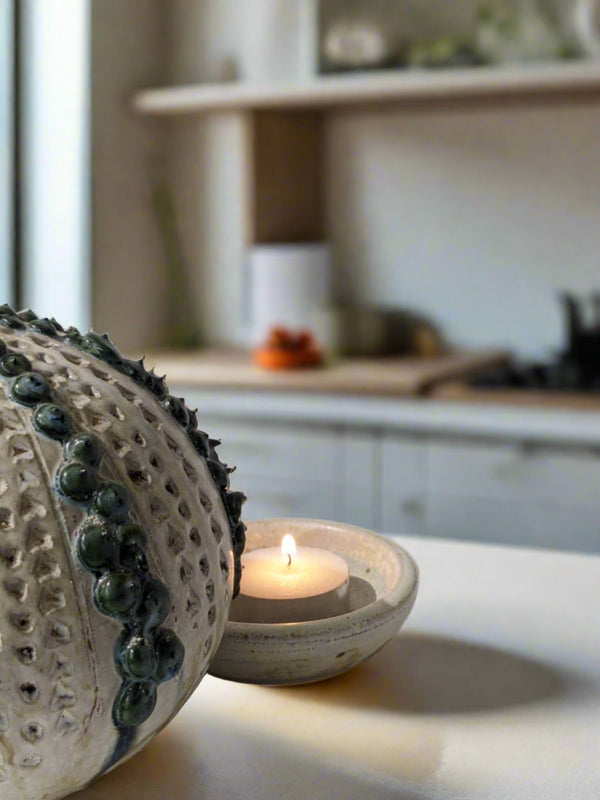 Sea Urchin Candle Holder Elegance Tone ABORIGINAL SIX SEASONS