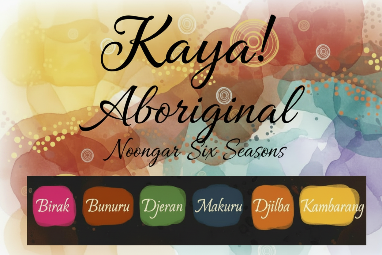 Kaya! in Black Calligraphy